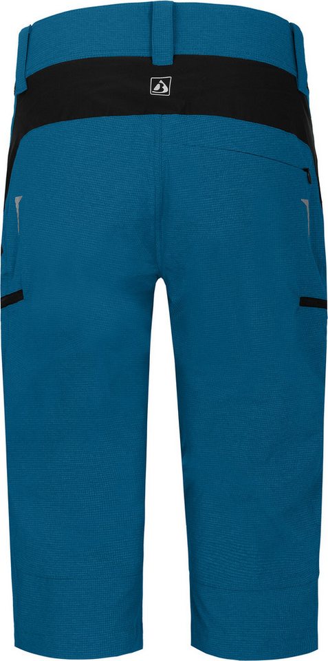 Bergson Fahrradhose VALLI Capri Damen 3/4 Radhose, robust, elastisch, Normalgrößen, Saphir blau Bild 3