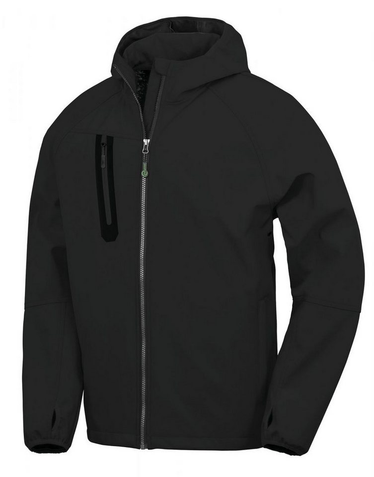 Result Outdoorjacke 3-Layer Recycled Printable Hooded Casual Softshell Jacket Bild 2