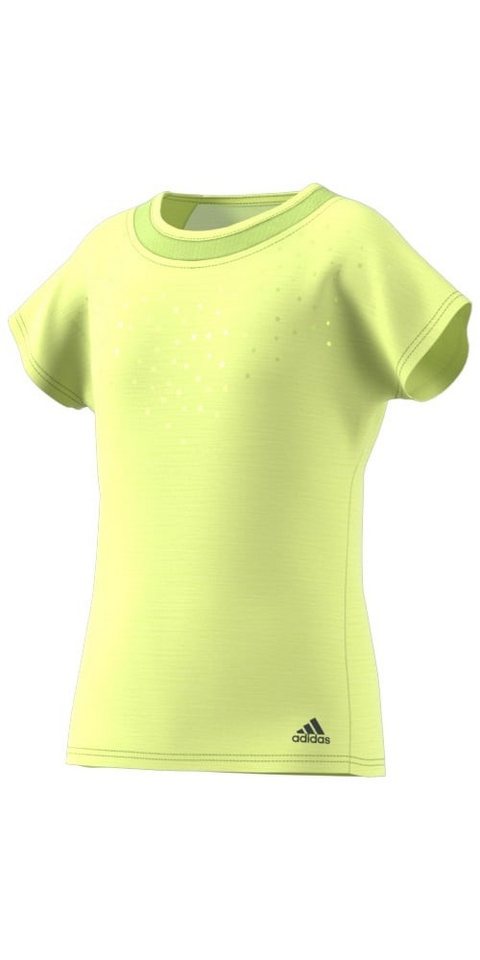 adidas Performance Tennisshirt Dotty #18 gelb Mädchen