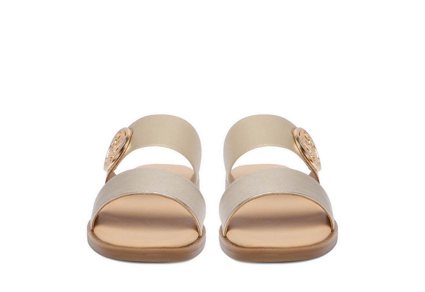 LASOCKI Lasocki Damen Flip-Flops Golden Badepantolette Bild 2