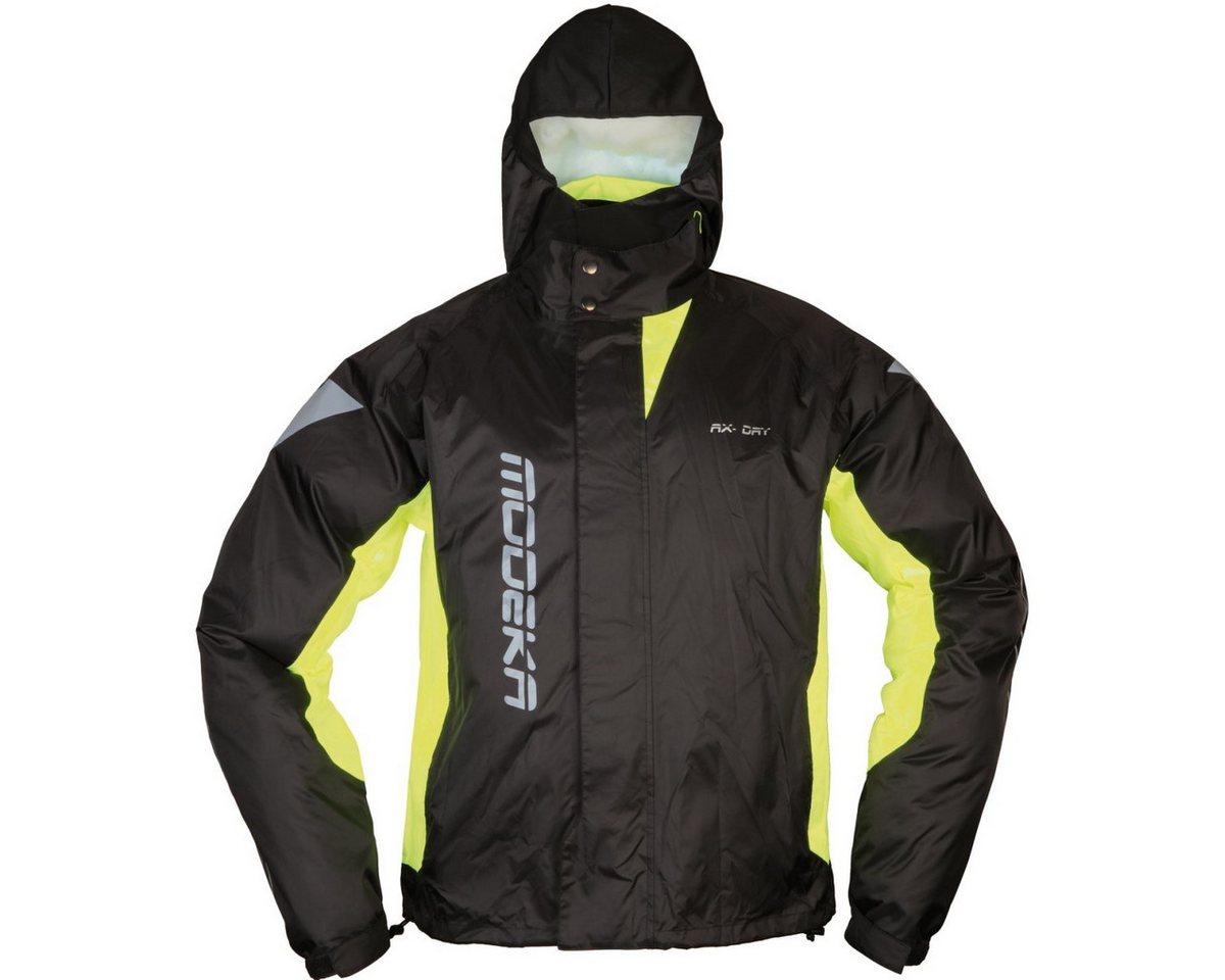 Modeka Regenanzug Modeka AX-Dry II Regenjacke schwarz / gelb, motorrad regenjacke Bild 2