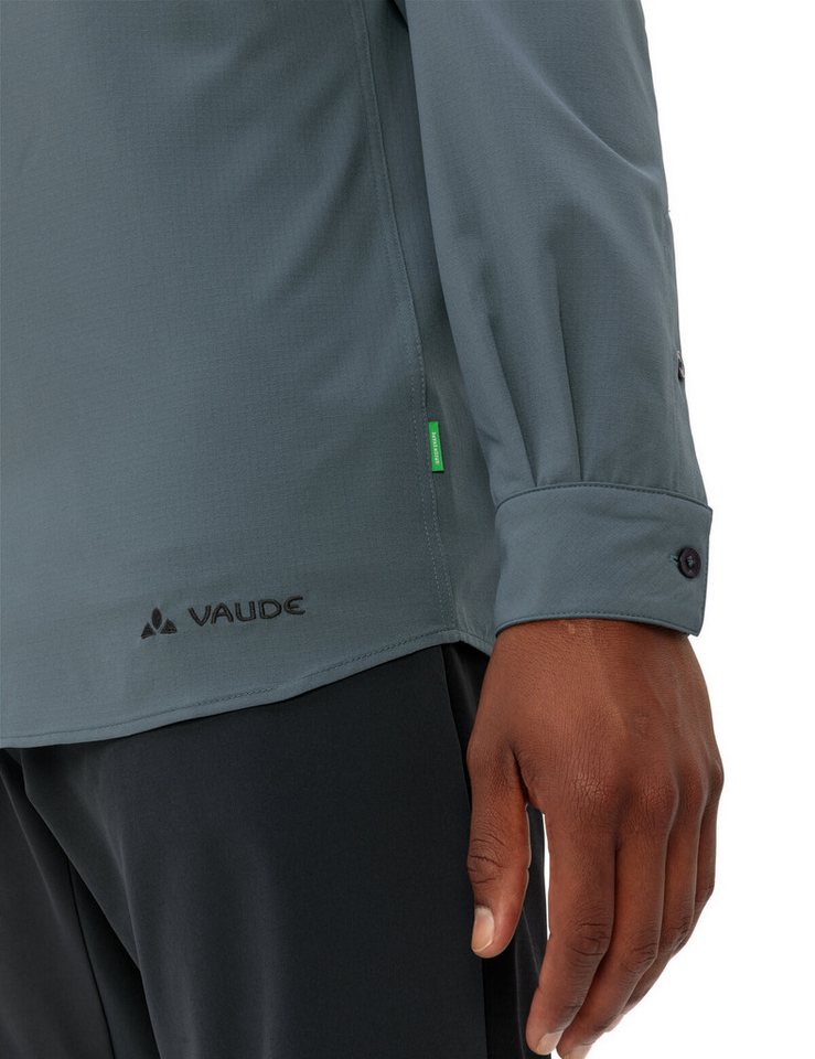 VAUDE Funktionshemd Men's Rosemoor LS Shirt II (1-tlg) atmungsaktives und pflegeleichtes Hemd