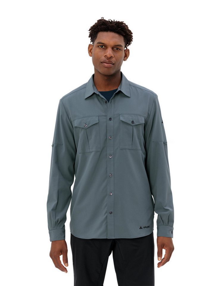VAUDE Funktionshemd Men's Rosemoor LS Shirt II (1-tlg) atmungsaktives und pflegeleichtes Hemd Bild 4