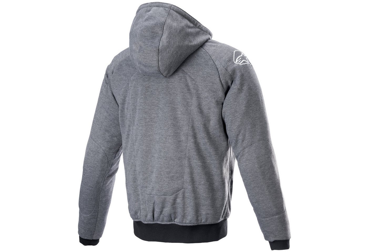 Alpinestars Motorradjacke Alpinestars Chrome Ignition Hoodie dunkelgrau / weiss motorradjacke herren Bild 2
