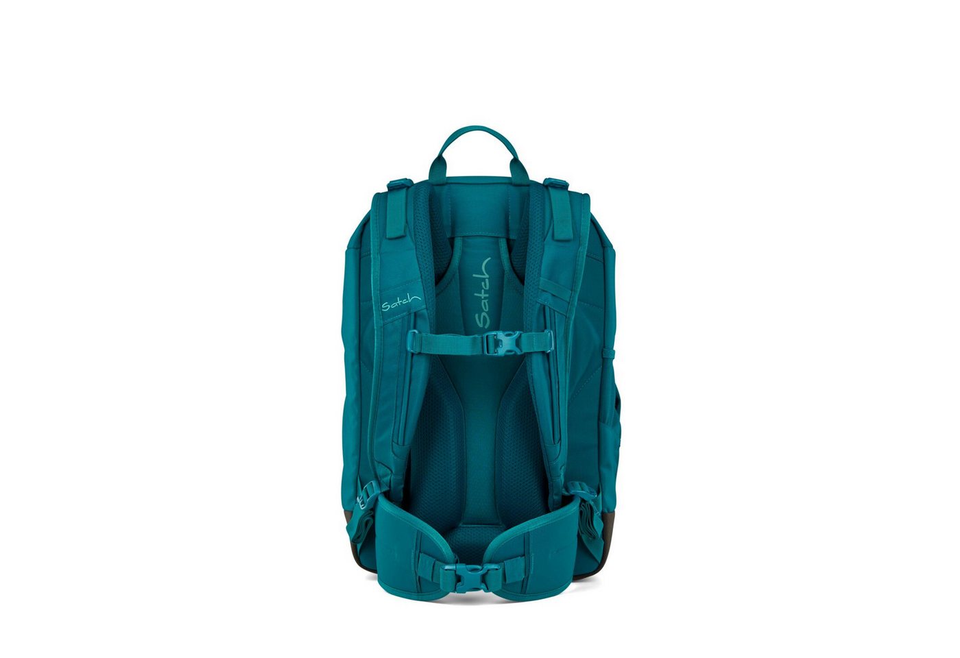Satch Schulranzen Schulrucksack-Set AIR Deep Petrol 3-teilig (3-teilig), Schulranzen, ergonomisch, Laptop-Fach, Your-Size-System Bild 5