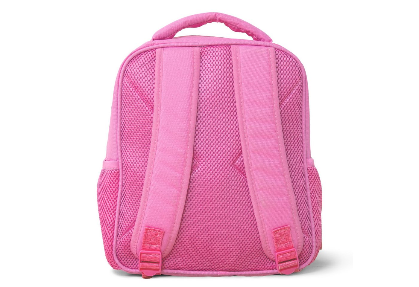 NoBoringSuitcases.com© Rucksack Rosa - Einhorn - Rosa - Blumen, Kinderrucksack, Schulrucksack, Freizeitrucksack, Mädchen, Kindergarten