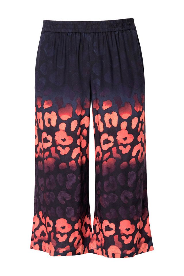 Angel of Style Funktionshose Culotte weites Bein Hose Leo-Muster Bild 3