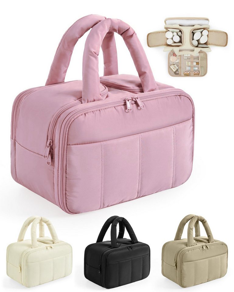 Cachito Kosmetiktasche Kulturbeutel Kulturtasche damen, Kulturbeutel herren, Große, Waschtasche Reise-Kulturtasche Bild 2