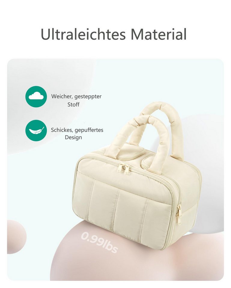 Cachito Kosmetiktasche Kulturbeutel Kulturtasche damen, Kulturbeutel herren, Große, Waschtasche Reise-Kulturtasche Bild 5
