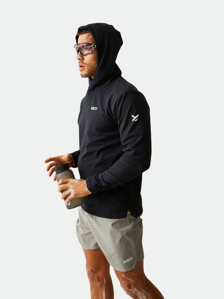 HALTI Funktionshemd Kaltio M training Hoodie BLACK Bild 2