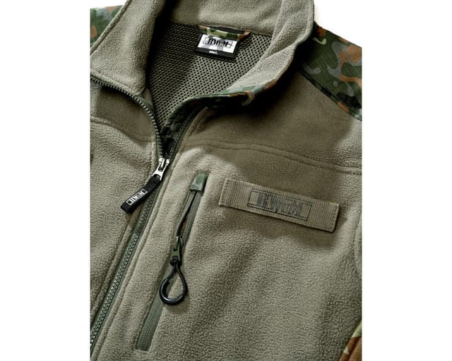 BWuM Outdoorjacke BWuM Tactical Fleecejacke Ripstop