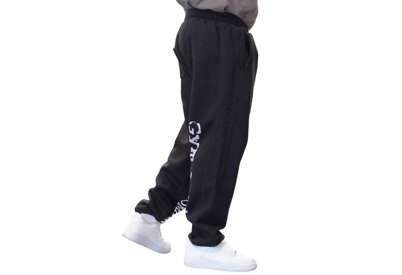 BRACHIAL THE LIFESTYLE COMPANY Sporthose Brachial Sporthose "Gym" schwarz/grau