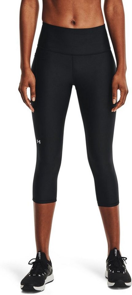 Under Armour® Trainingstights HG ARMOUR HI CAPRI 001 BLACK Bild 3