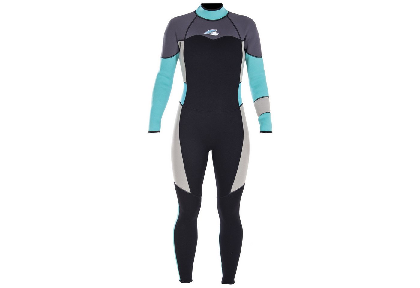 F2 Neoprenanzug F2 Damen Neopren Anzug Gipsy - Full Suit 4/3 mm L Türkis Bild 2
