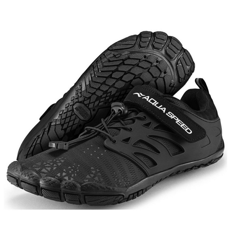 Aqua Speed Taipan Aqua Sneaker Gr. 45 – Schwarz + Handtuch inklusive Wasserschuh (Robuste Wasserschuhe für Bewegung – flexibel & strapazierfähig) Sicher & bequem – Der perfekte Begleiter für sommerliche Abenteuer Bild 4