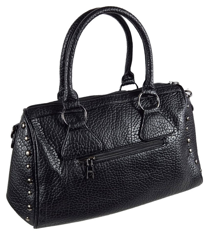 Einkaufszauber Bowlingtasche Bowlingbag Skull Totenkopf 3D Elegant - Handtasche (mit Schultergurt), Totenkopf in 3D Bild 2