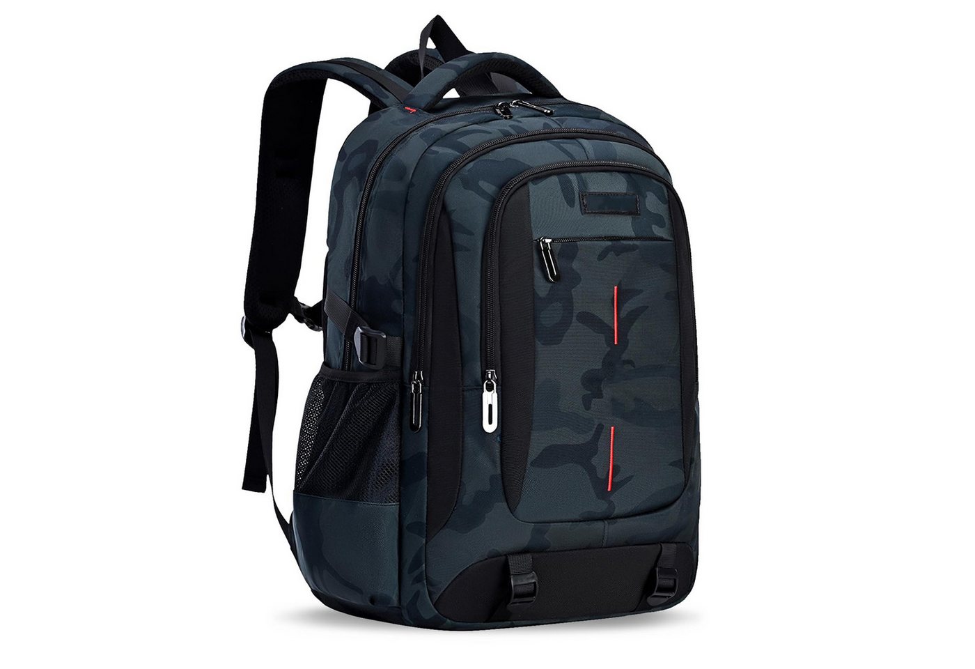 Cachito Rucksack Großer Camouflage Schulrucksack für Jungen & Mädchen (1-tlg), Teenager Rucksack mit Viel Stauraum – Daypack für Schule & Freizeit Bild 2