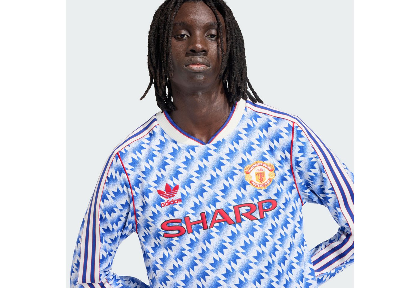adidas Performance Fußballtrikot MANCHESTER UNITED AUSWÄRTSTRIKOT 90, LANGÄRMELIG (1-tlg) Bild 3