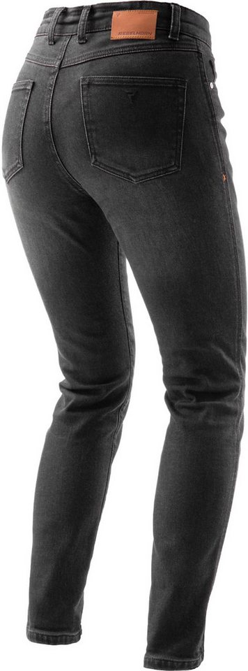 Rebelhorn Motorradhose Bronco Damen Motorrad Jeans Verbindungsreißverschluss,Hüftprotektoren enthalten,Knieprotektor Bild 4