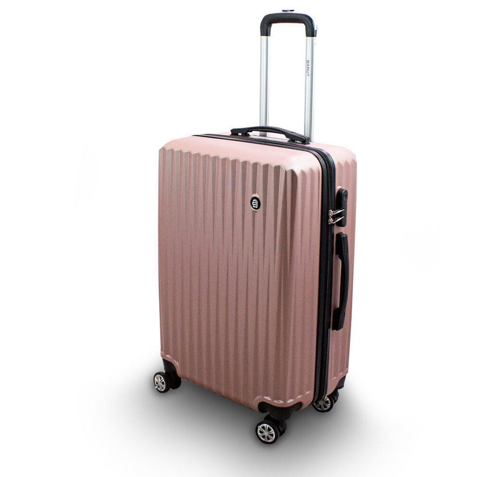Barut Koffer Barut Reisekoffer L Modell General Rosegold, 4 Rollen