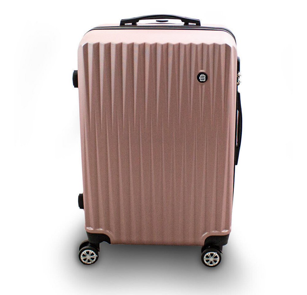 Barut Koffer Barut Reisekoffer L Modell General Rosegold, 4 Rollen Bild 4