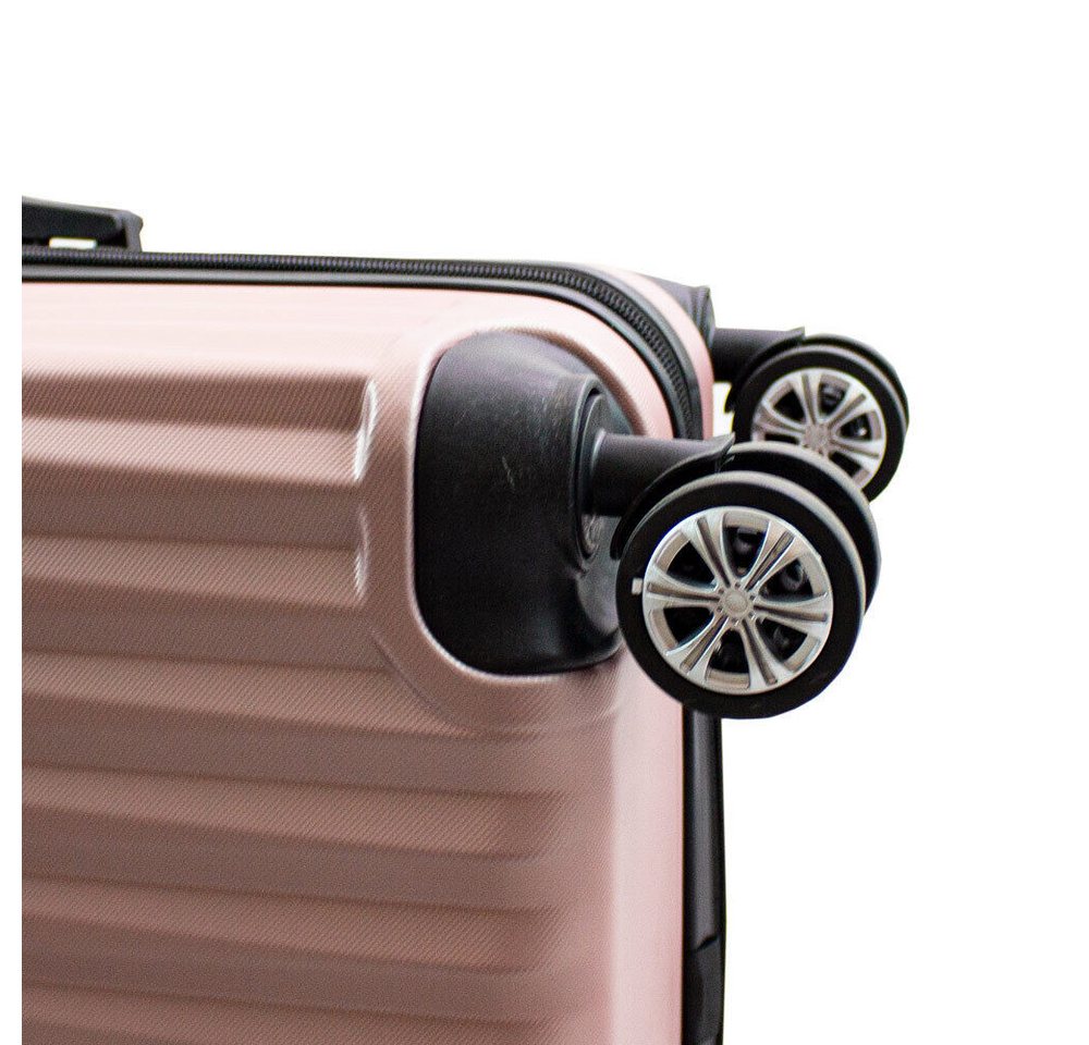 Barut Koffer Barut Reisekoffer L Modell General Rosegold, 4 Rollen Bild 5
