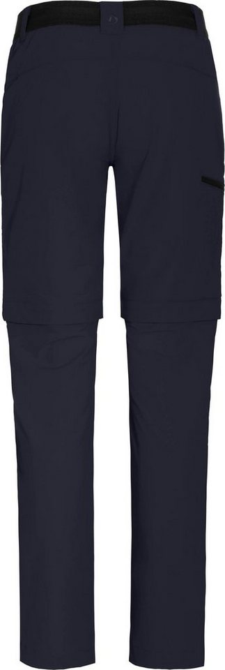 Bergson Outdoorhose VIDAA COMFORT Zipp-Off Damen Wanderhose, leicht, strapazierfähig, Normalgrößen, Nacht blau Bild 4