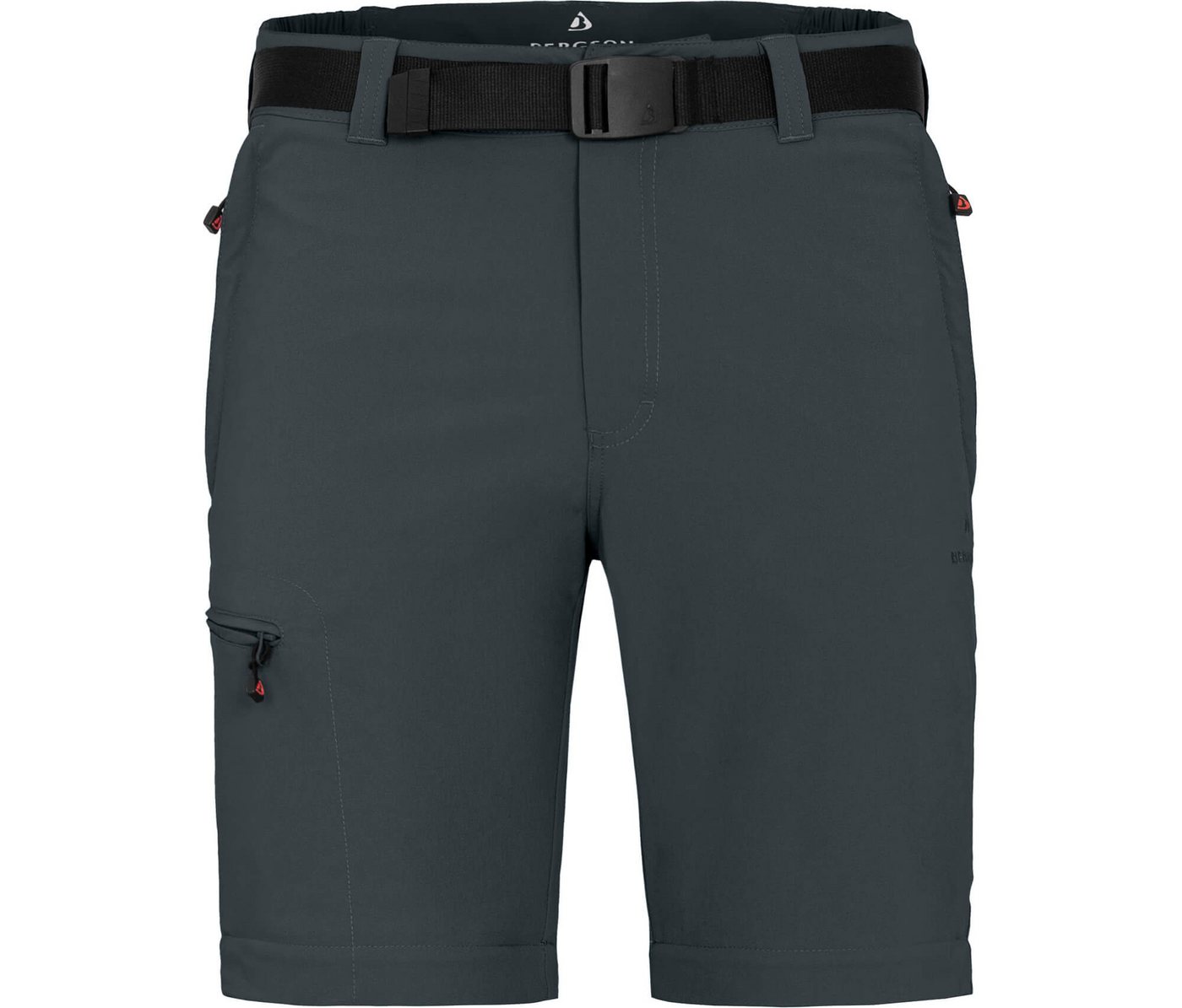 Bergson Outdoorhose BAKER ZIPP-Off Herren Wanderhose, vielseitig, pflegeleicht, Langgrößen, dunkel grau Bild 4
