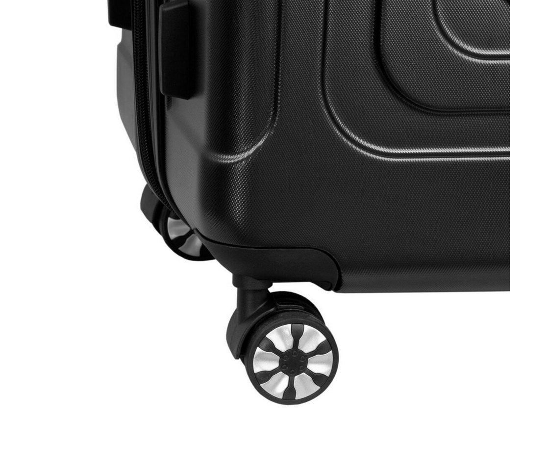 Valis Hartschalen-Trolley Hartschalen-Trolley Reisekoffer ABS Hartschalenkoffer, ABS-Hartschale & voll gefütterter Innenraum & 4 Doppelrollen Bild 4