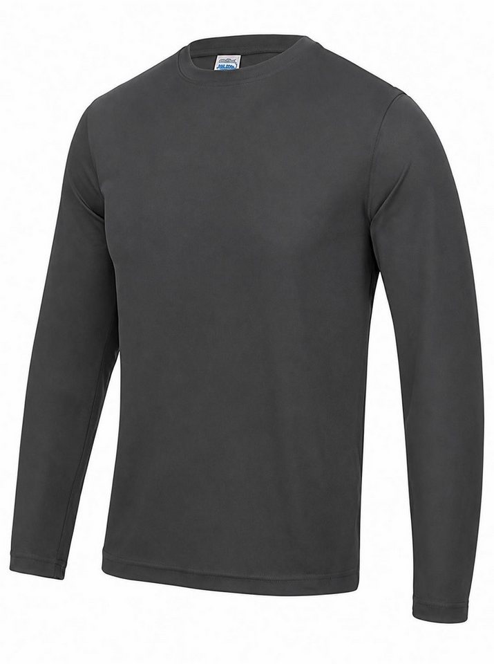 Just Cool Trainingsshirt Herren Long Sleeve Cool Trainings longsleeve T-Shirt Bild 2