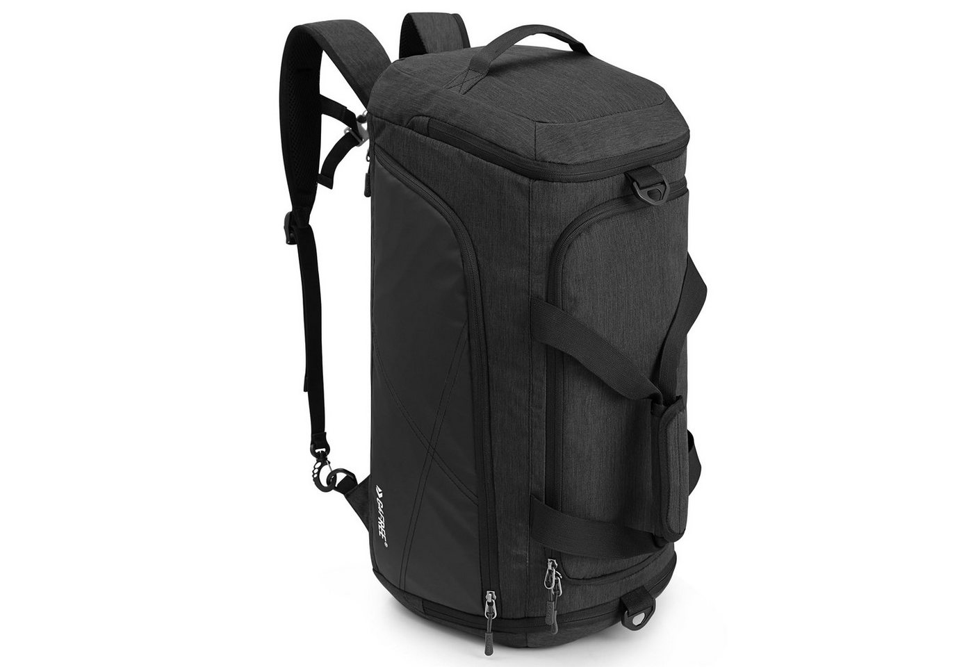G4Free Sporttasche 45L/60L 3-Wege Sporttasche Rucksack, Reisetasche Weekender, 45L/60L Drei-in-Eins-Reiserucksack/Sporttasche