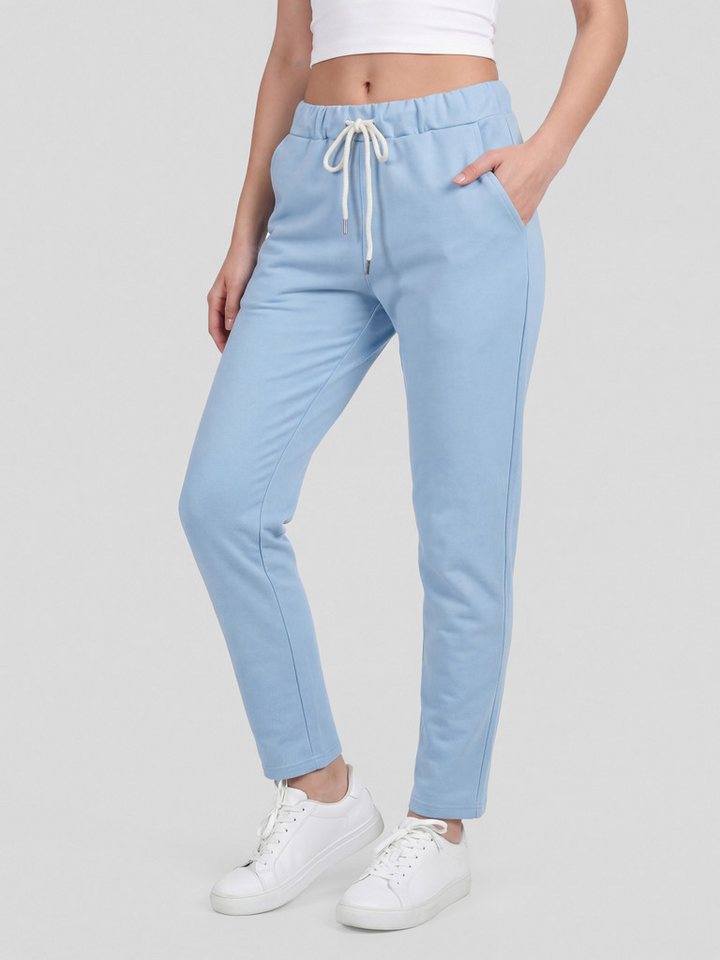PEKIVESSA Jogger Pants Jersey Schlupfhose Sweathose mit Taschen aus elastischem Jerseymaterial Bild 5