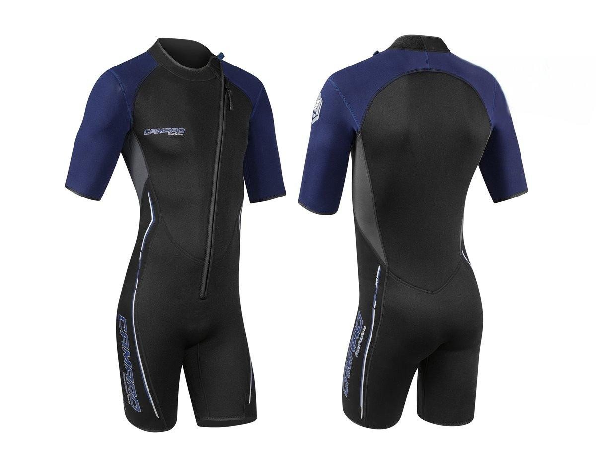 Camaro Neoprenanzug CAMARO Front Flex Revo Shorty Herren Neoprenanzug Ultraflex 3 mm
