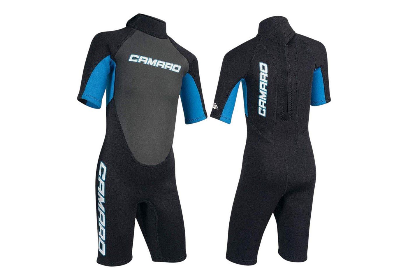 Camaro Neoprenanzug CAMARO Juniors Flex Shorty REVO 3/2mm Youth Kinder Neoprenanzug Bild 3