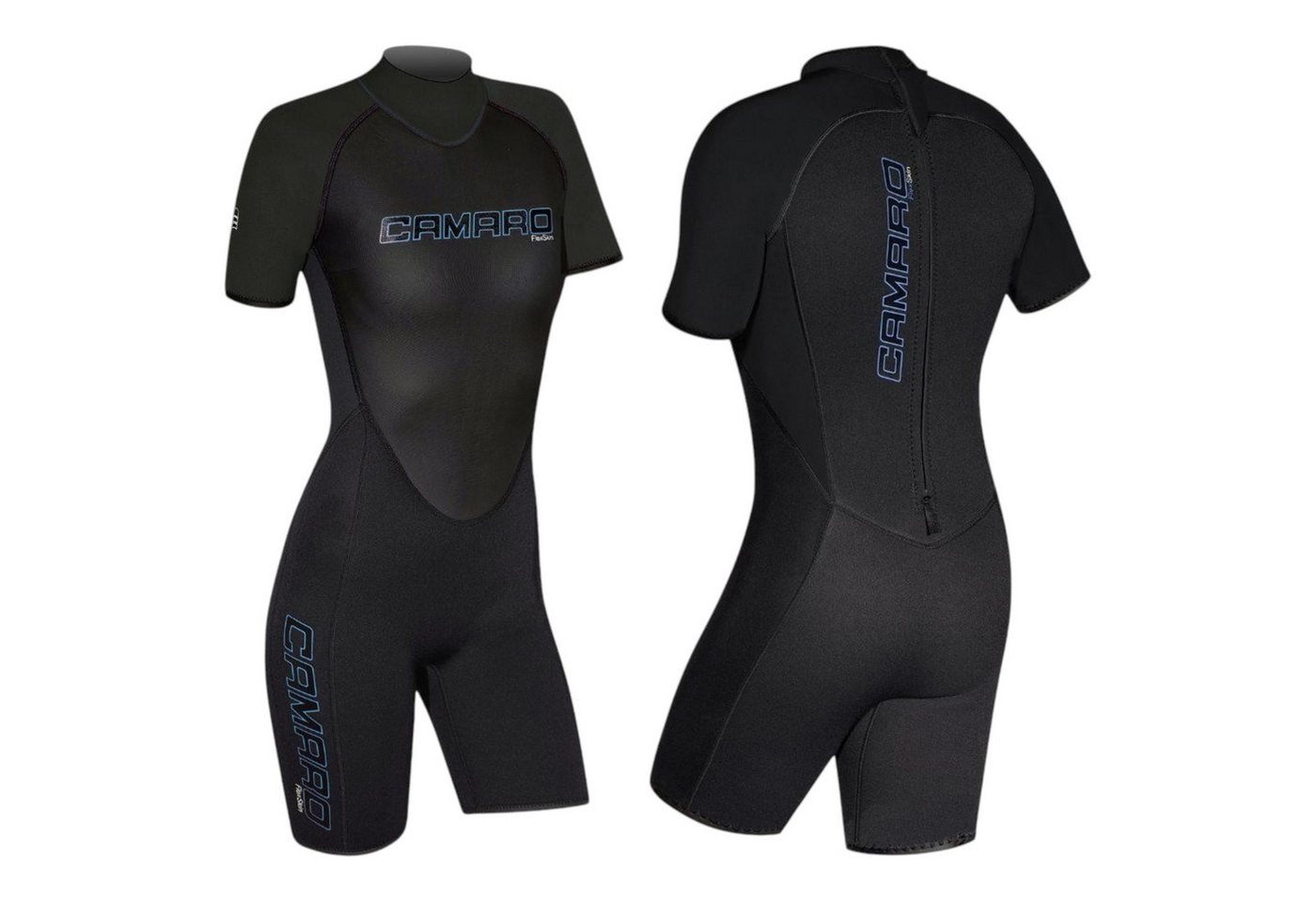 Camaro Neoprenanzug CAMARO Flex Skin Damen Neopren Shorty Wetsuit Surfanzug 3 mm Bild 3