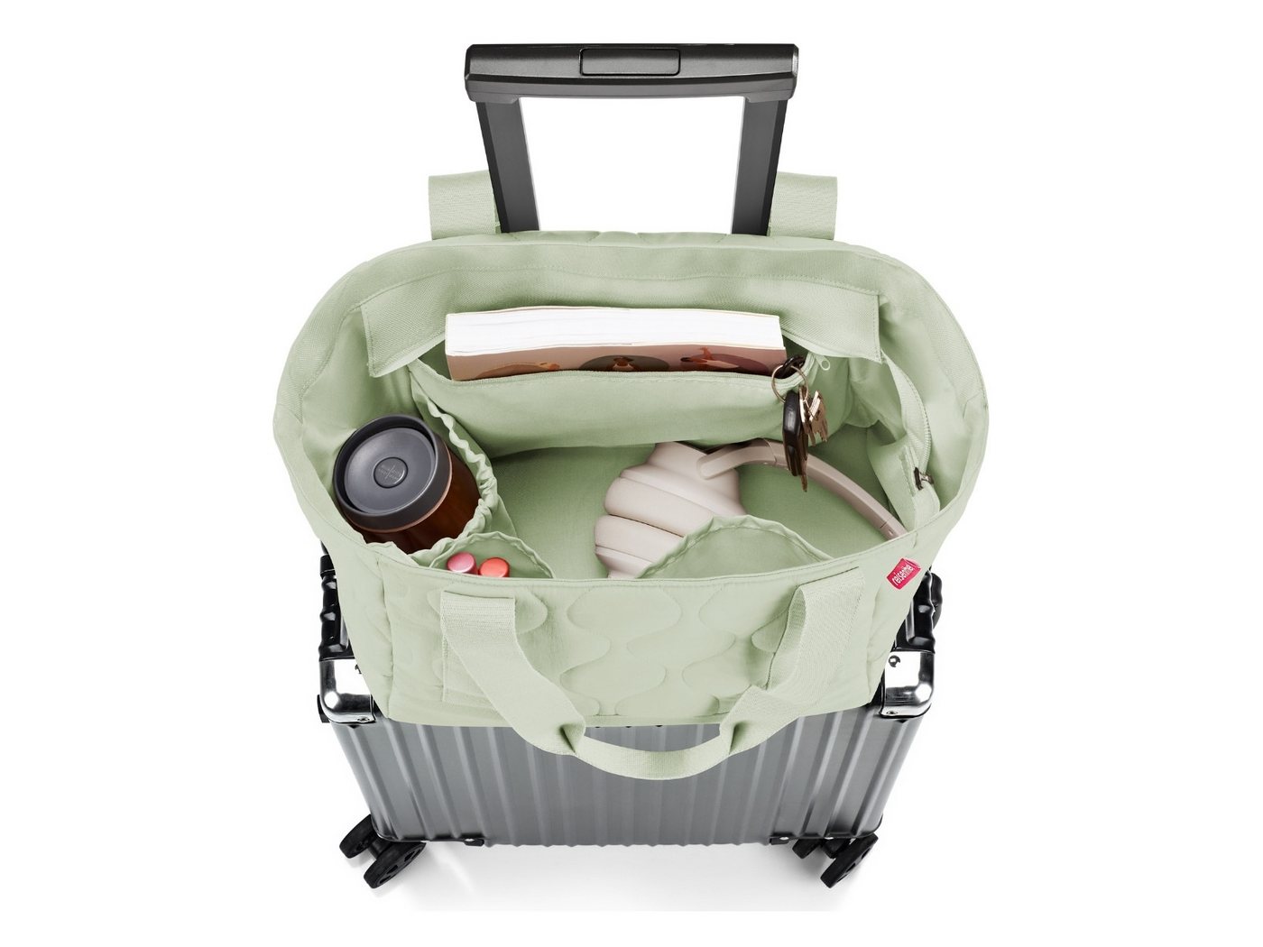 REISENTHEL® Reisetasche travelshopper puffer iced matcha Bild 5