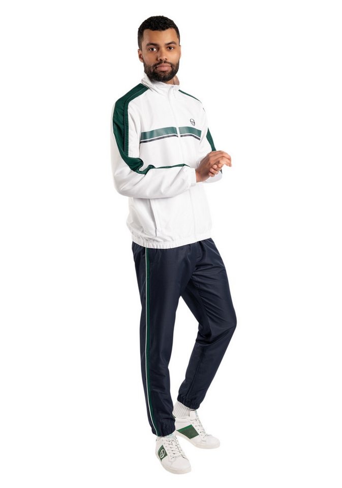 Sergio Tacchini Trainingsanzug Trainingsanzug Sergio Tacchini Agave (2-tlg., Jacke und Hose), Streifendetails Bild 3