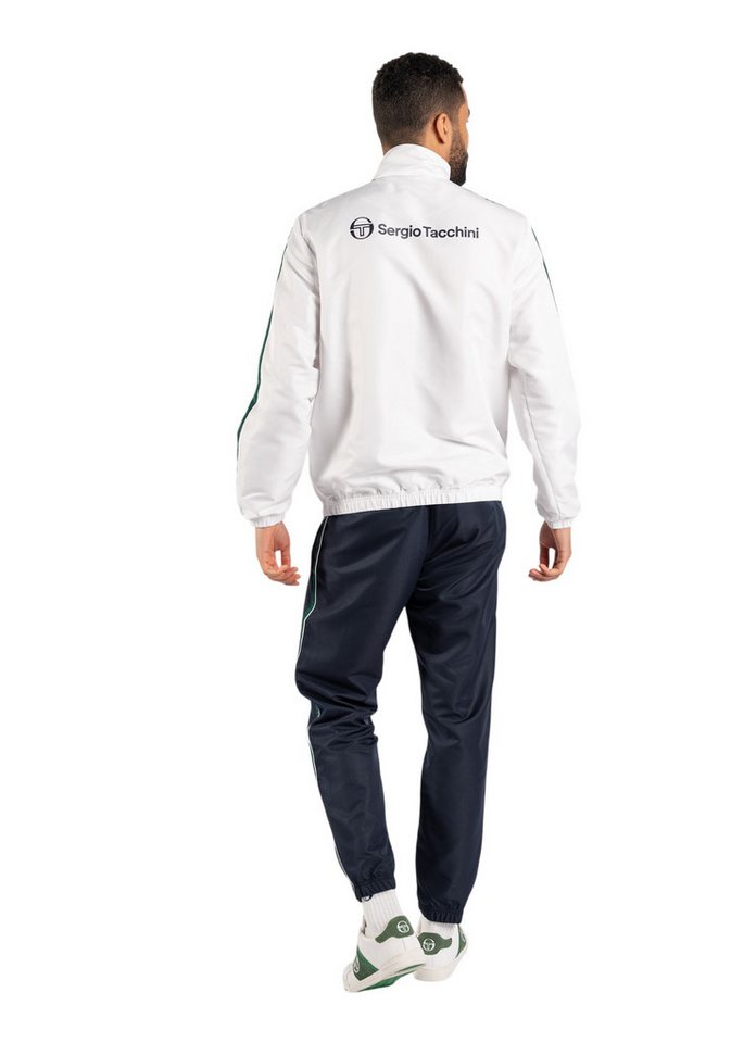 Sergio Tacchini Trainingsanzug Trainingsanzug Sergio Tacchini Agave (2-tlg., Jacke und Hose), Streifendetails Bild 5