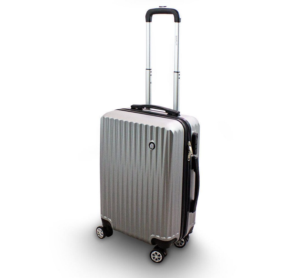 Barut Handgepäckkoffer Barut Reisekoffer M Modell General Silber Bild 3