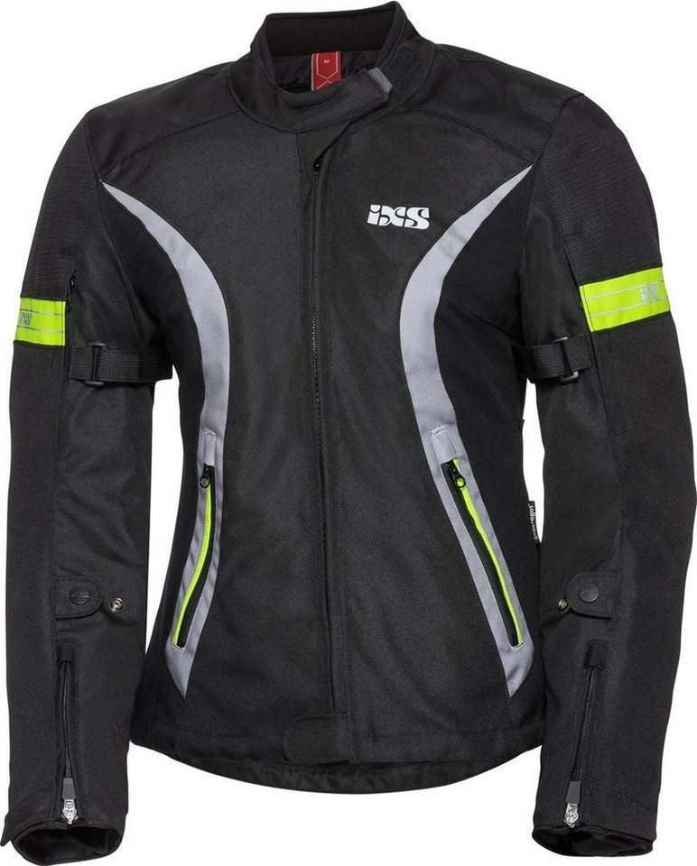 IXS Motorradjacke Sport 5/8-ST Damen Motorrad Textiljacke herausnehmbares Innenfutter,wasserdicht Bild 2