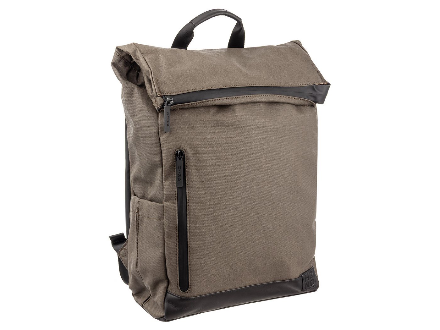 H2ND Cityrucksack CL.12683 Backback Canvas Style BERLIN (Stück, 1-tlg., 1), N otebookfach bis 15 Zoll Bild 3
