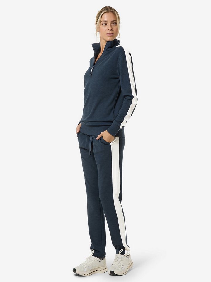 SUPER.NATURAL Funktionshose für Damen, Merino W COLORADO PANTS mit seitlichen Streifen, atmungsaktiv Bild 2