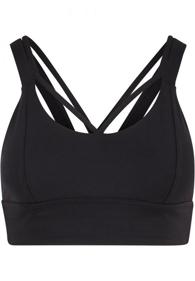 URBAN CLASSICS Trainingsshirt Damen Sports Bra crossed Bild 2