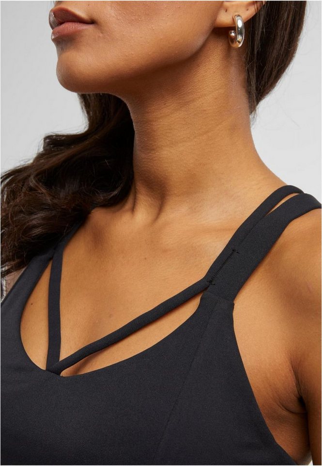 URBAN CLASSICS Trainingsshirt Damen Sports Bra crossed Bild 4