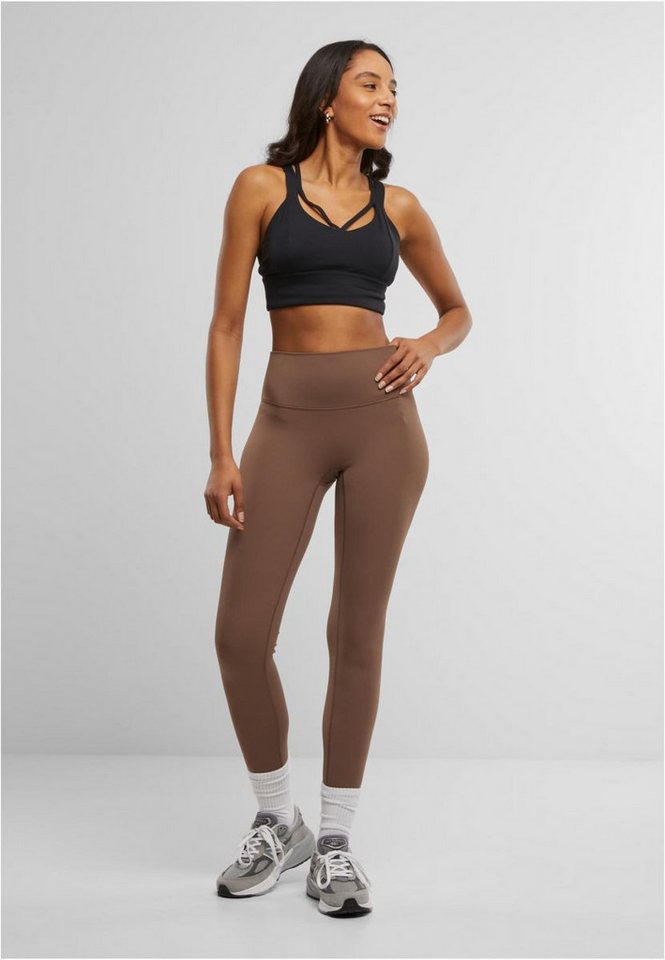 URBAN CLASSICS Trainingsshirt Damen Sports Bra crossed Bild 5