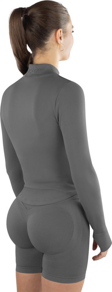 Circle Five Sportanzug, Sportjacke, Sport-BH mit Cups und blickdichte Shorts im Set. Bild 3