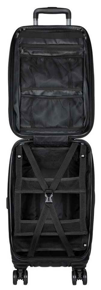 CASYRO Hartschalen-Trolley 2020807 Stand-UP 2.0 S Schrankkoffer ca.45L, 4 Rollen, Aufklappsystem Bild 3