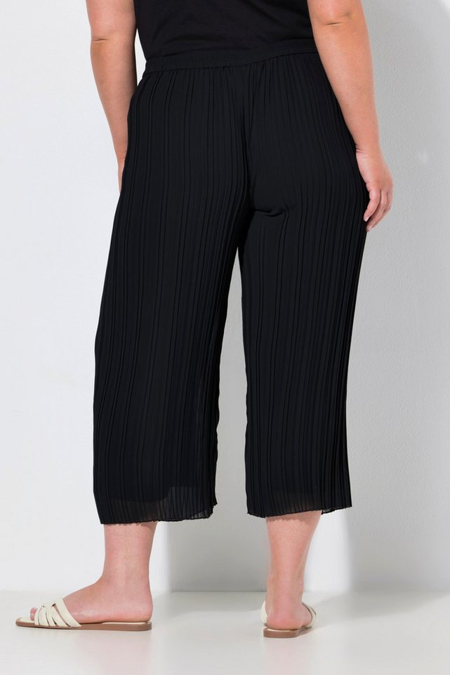 Angel of Style Funktionshose Plissee-Culotte weites gerades Bein