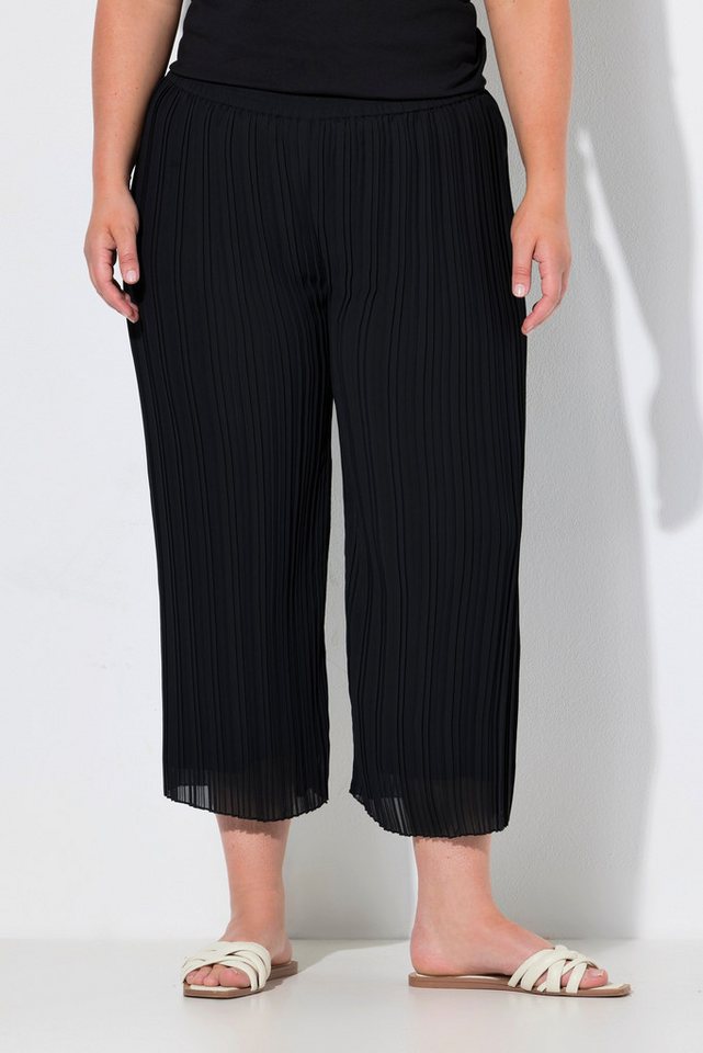 Angel of Style Funktionshose Plissee-Culotte weites gerades Bein Bild 3
