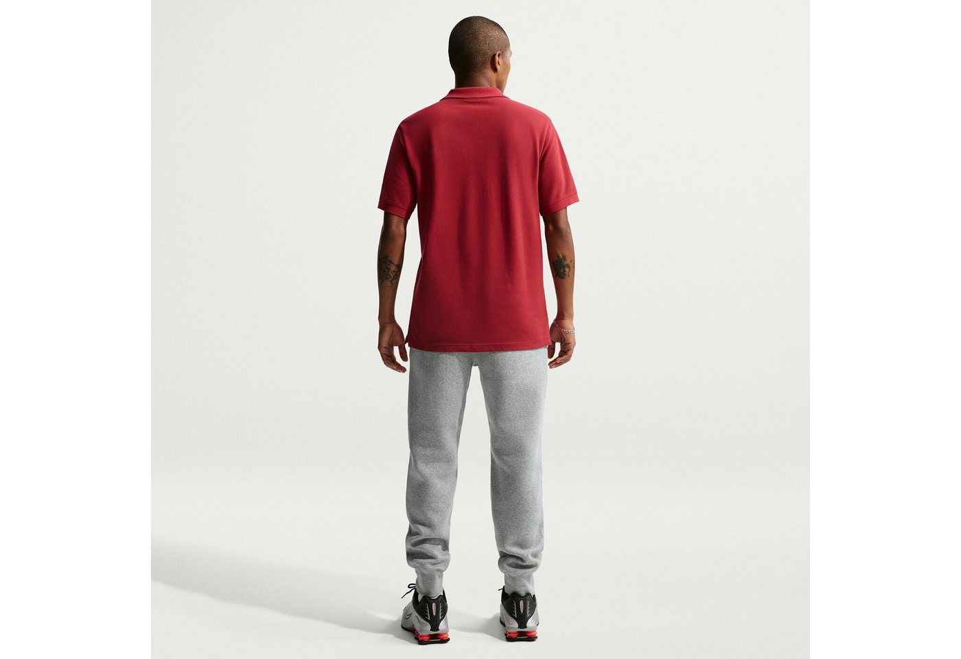 Nike Sporthose M NK CLUB BB JGGR CTB DK GREY HEATHER/LT SMOKE GREY/
